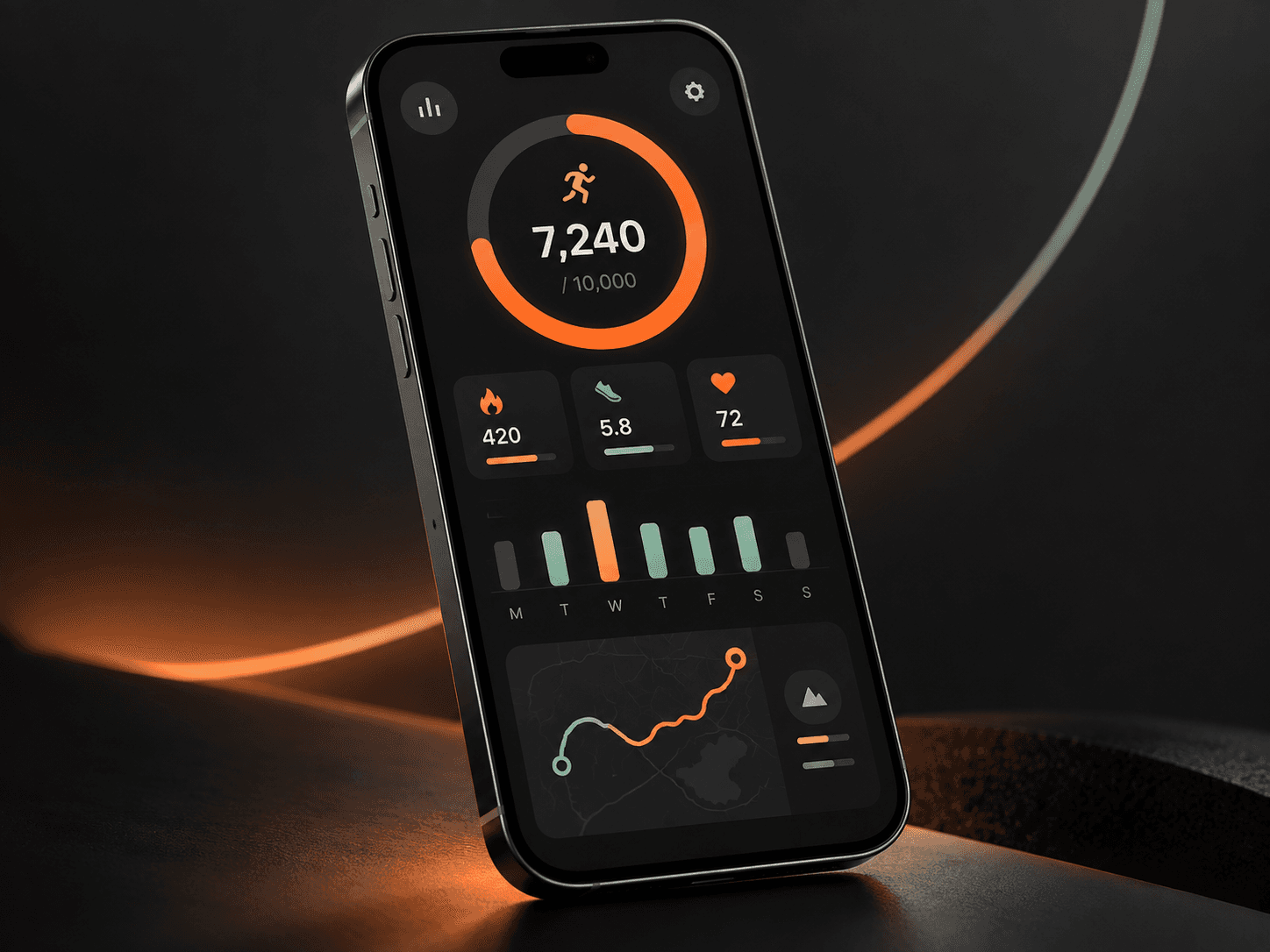Fitness Tracker App project preview